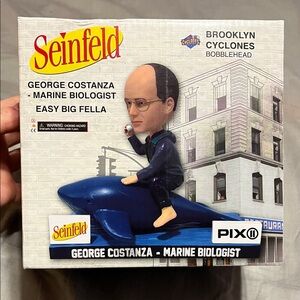 NIB Seinfeld George Costanza Bobblehead